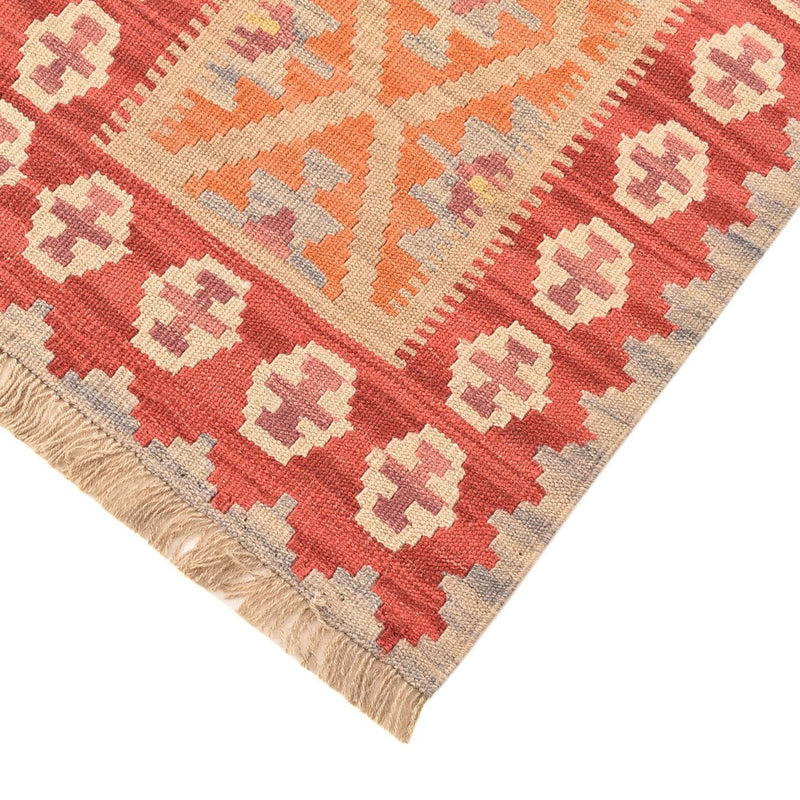 Läufer Kelim - Oriental - 198 x 63 cm - mehrfarbig
