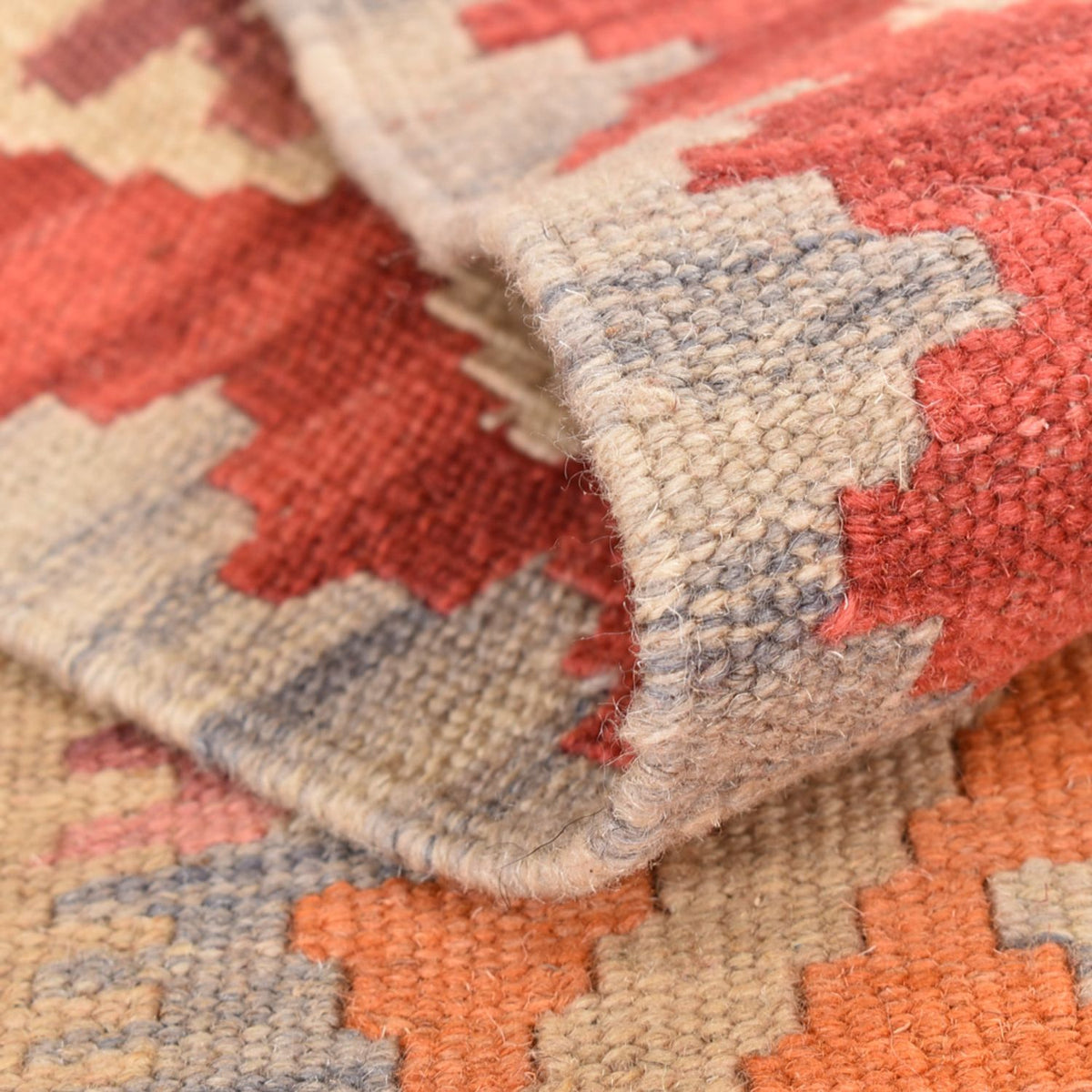 Läufer Kelim - Oriental - 198 x 63 cm - mehrfarbig