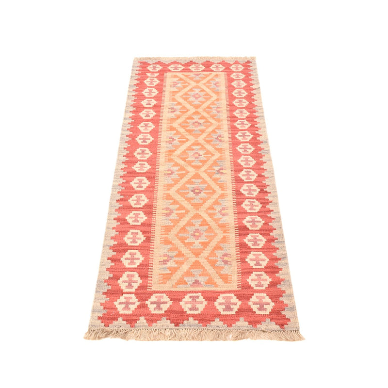 Läufer Kelim - Oriental - 198 x 63 cm - mehrfarbig