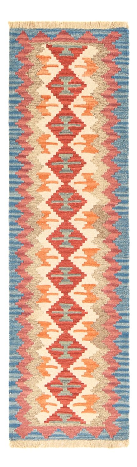 Läufer Kelim - Oriental - 196 x 56 cm - mehrfarbig