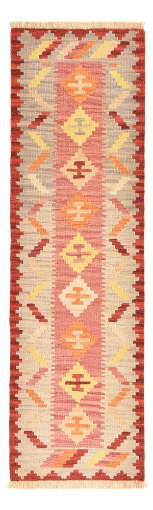 Läufer Kelim - Oriental - 204 x 61 cm - mehrfarbig