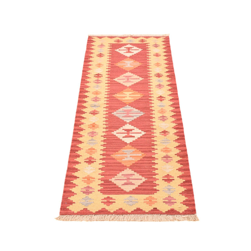 Läufer Kelim - Oriental - 197 x 60 cm - mehrfarbig
