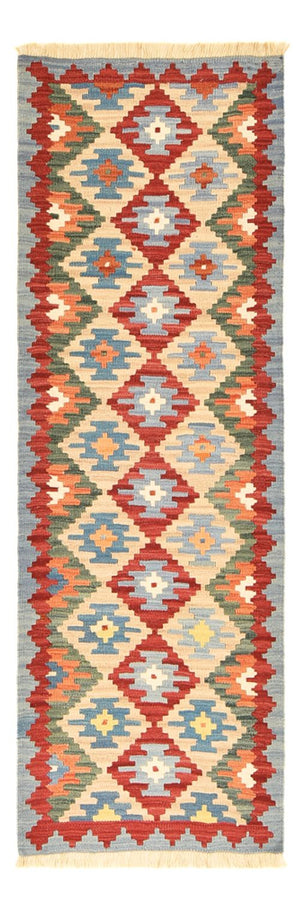 Läufer Kelim - Oriental - 199 x 68 cm - mehrfarbig