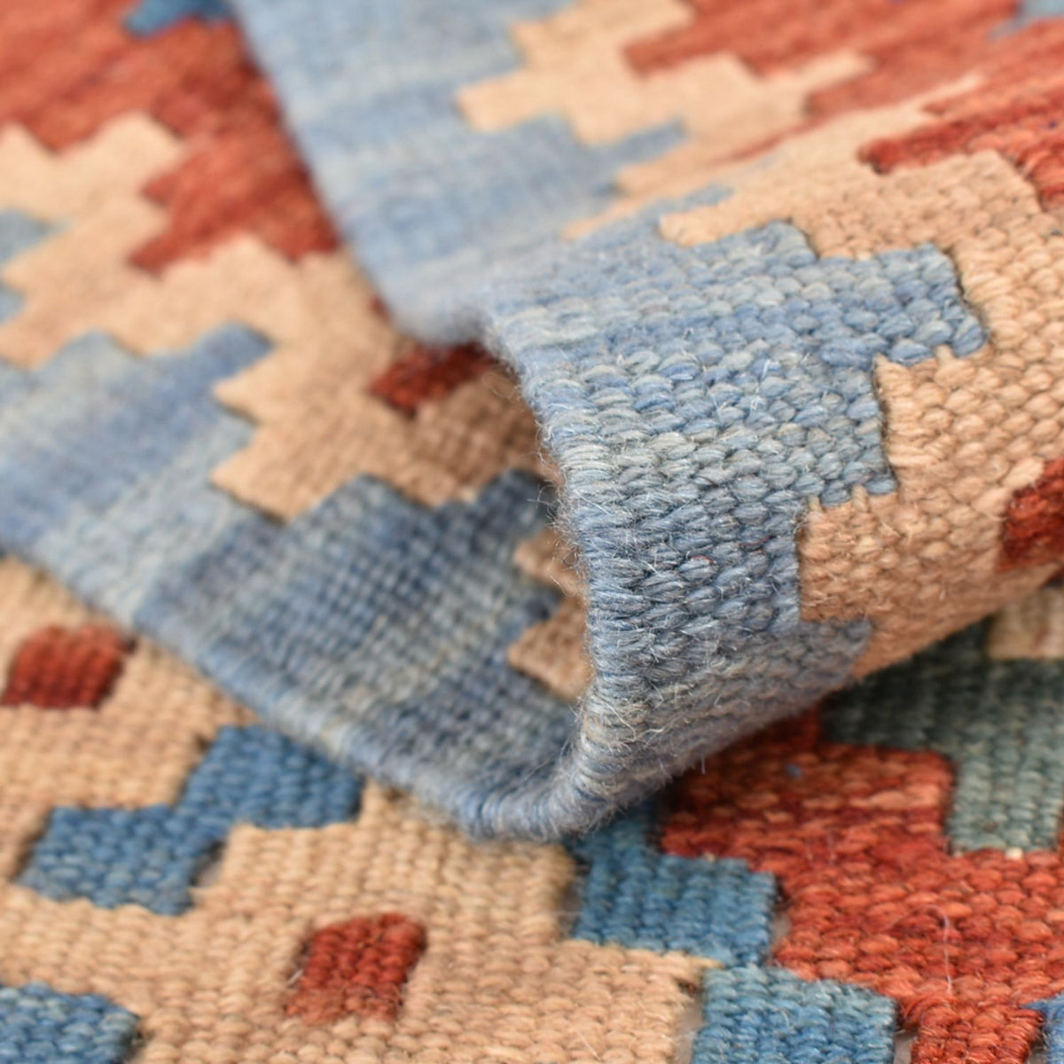 Läufer Kelim - Oriental - 193 x 64 cm - mehrfarbig