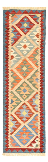 Tapis de couloir Tapis Kelim - Oriental - 200 x 63 cm - multicolore