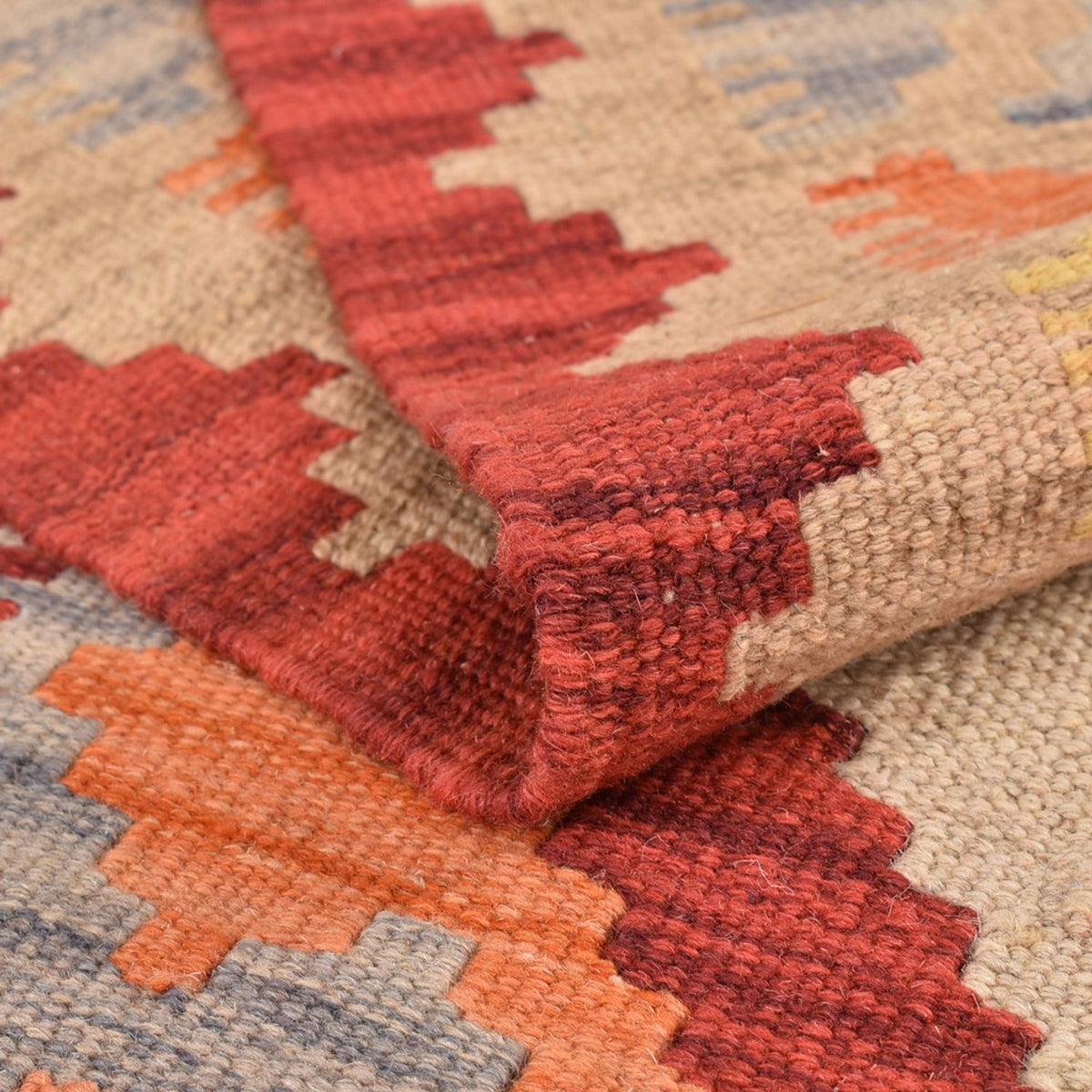 Kelim Teppich - Oriental - 205 x 156 cm - mehrfarbig