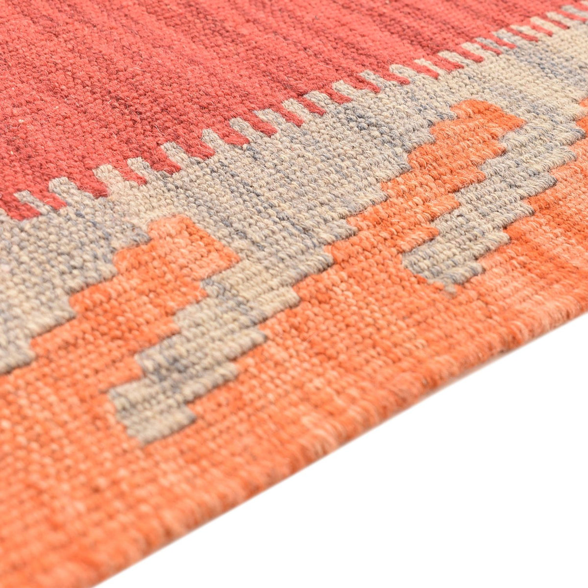 Läufer Kelim - Oriental - 198 x 59 cm - mehrfarbig