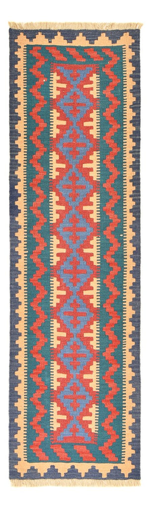 Läufer Kelim - Oriental - 210 x 62 cm - mehrfarbig