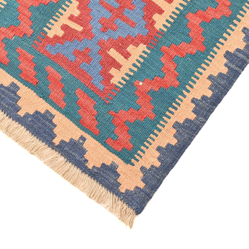 Läufer Kelim - Oriental - 210 x 62 cm - mehrfarbig