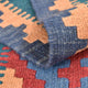 Läufer Kelim - Oriental - 210 x 62 cm - mehrfarbig