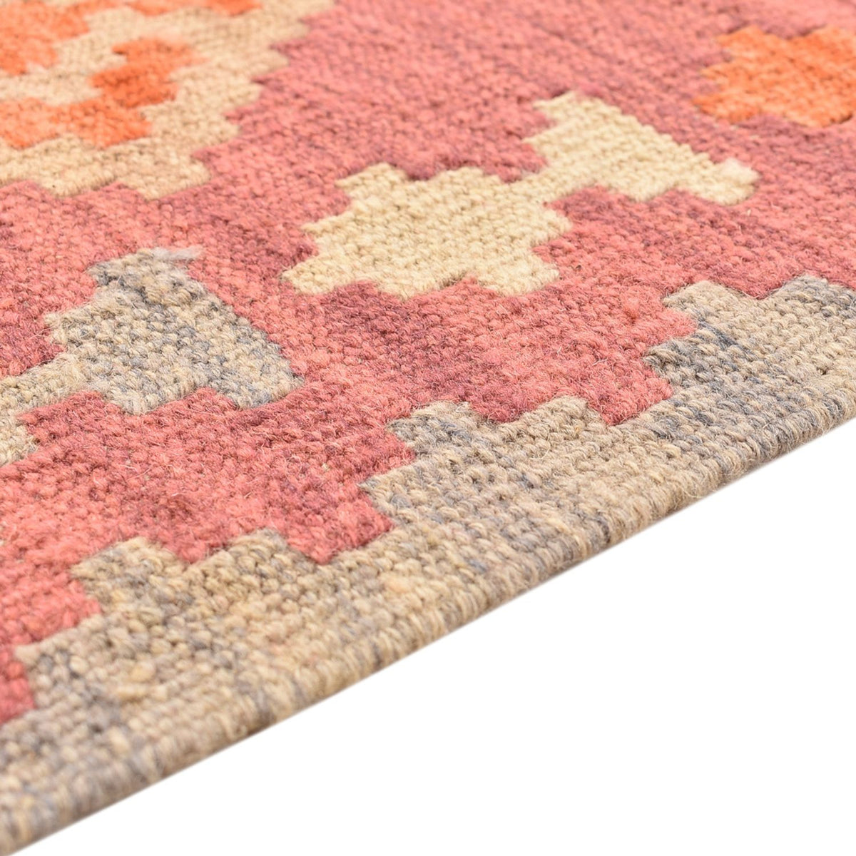 Läufer Kelim - Oriental - 197 x 63 cm - mehrfarbig