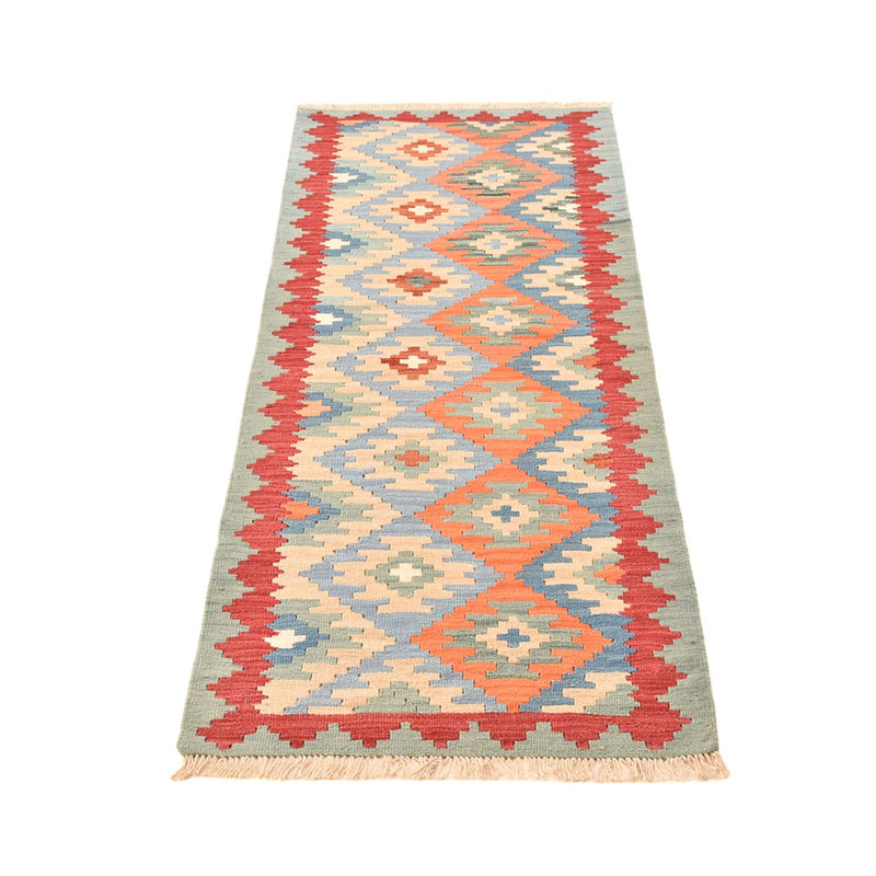 Läufer Kelim - Oriental - 194 x 66 cm - mehrfarbig
