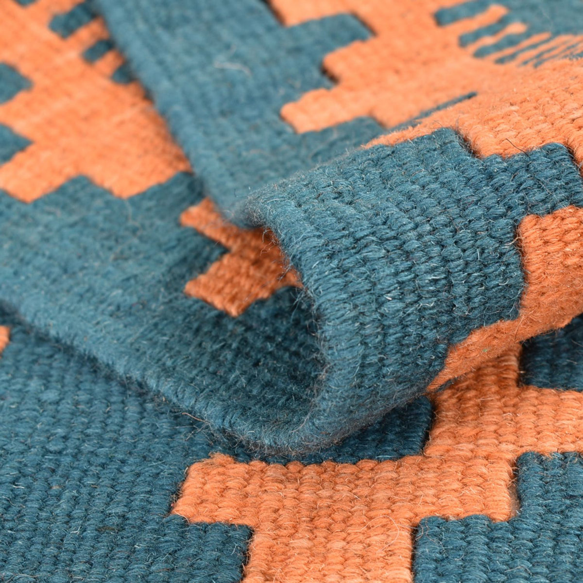 Läufer Kelim - Oriental - 194 x 62 cm - mehrfarbig