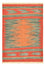 Kelim Teppich - Trendy - 141 x 101 cm - mehrfarbig