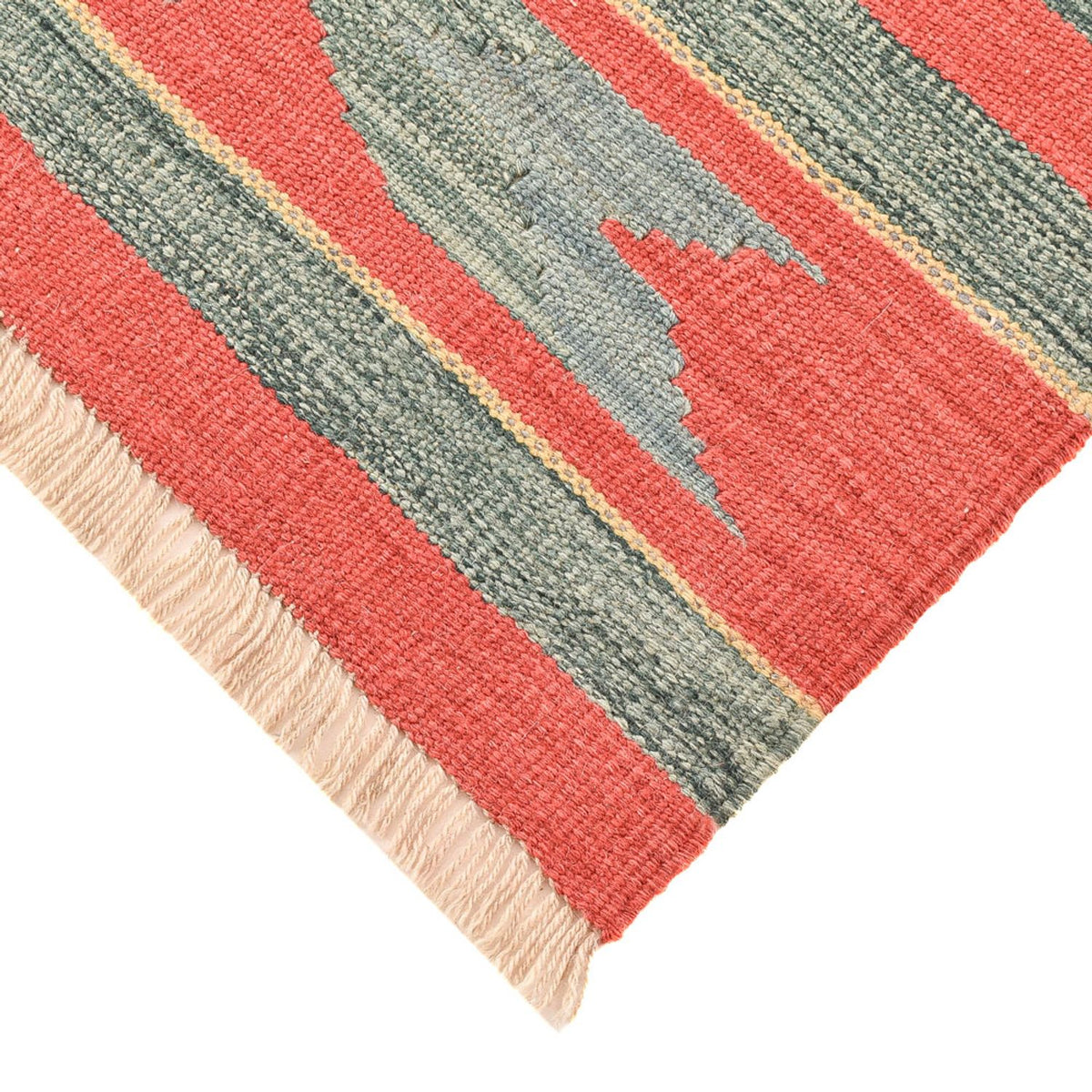 Kelim Teppich - Trendy - 141 x 101 cm - mehrfarbig