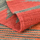 Kelim Teppich - Trendy - 141 x 101 cm - mehrfarbig