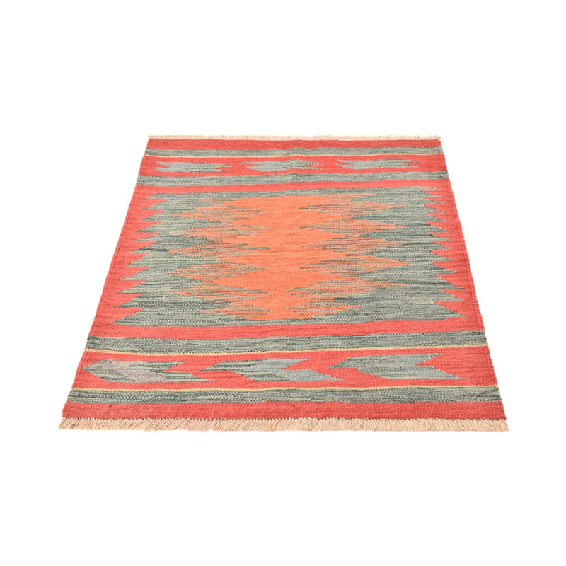 Kelim Teppich - Trendy - 141 x 101 cm - mehrfarbig