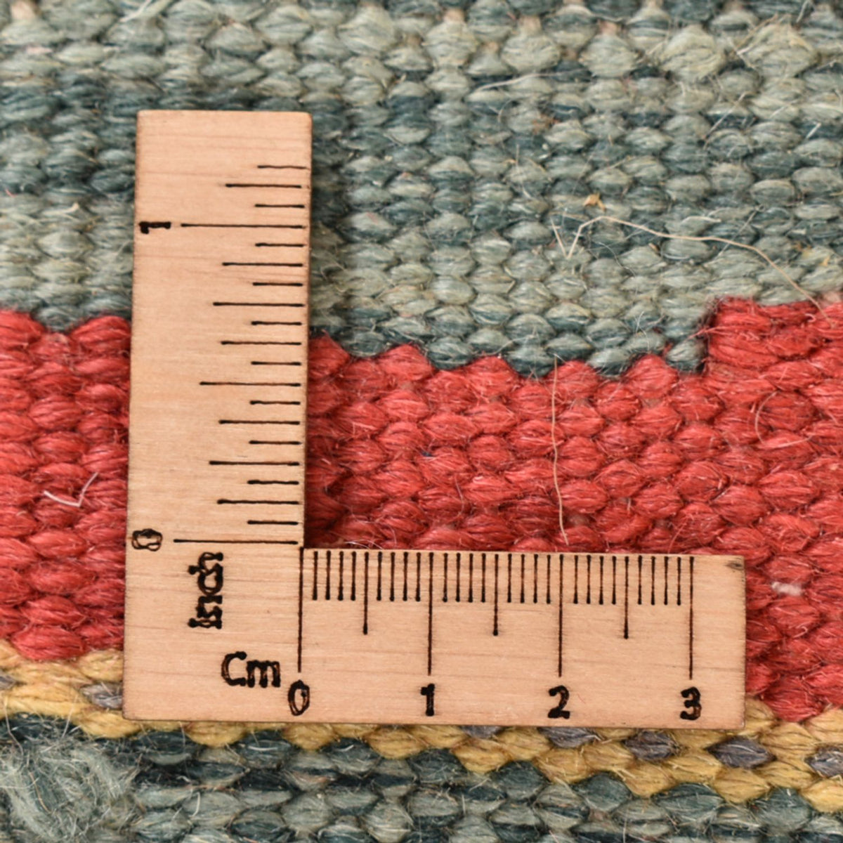 Kelim Teppich - Trendy - 141 x 101 cm - mehrfarbig