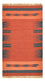 Kelim Teppich - Trendy - 89 x 73 cm - mehrfarbig