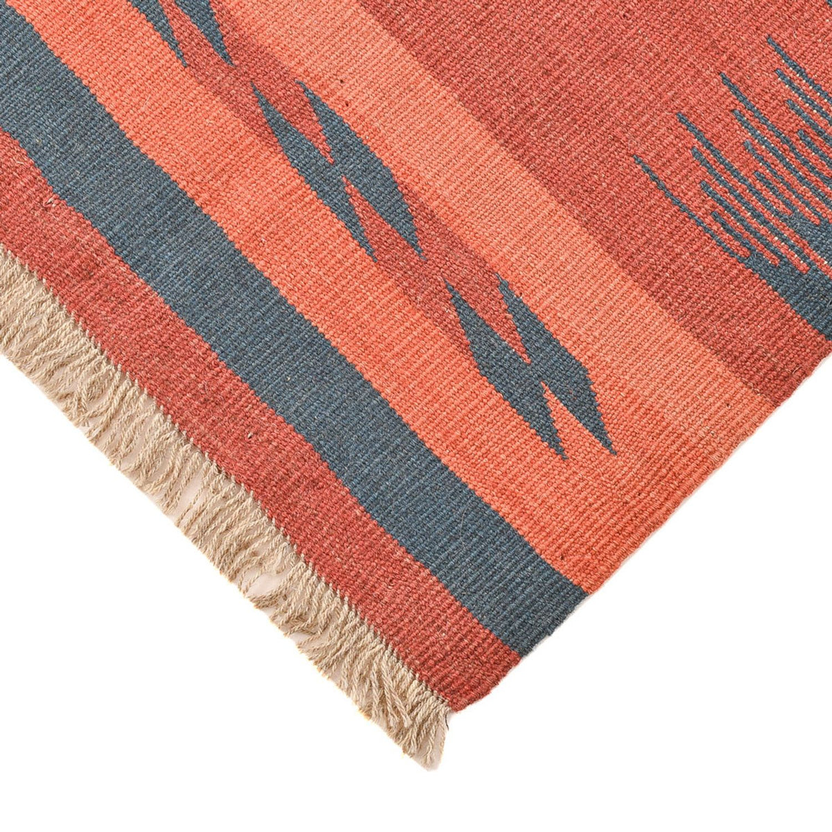 Kelim Teppich - Trendy - 89 x 73 cm - mehrfarbig