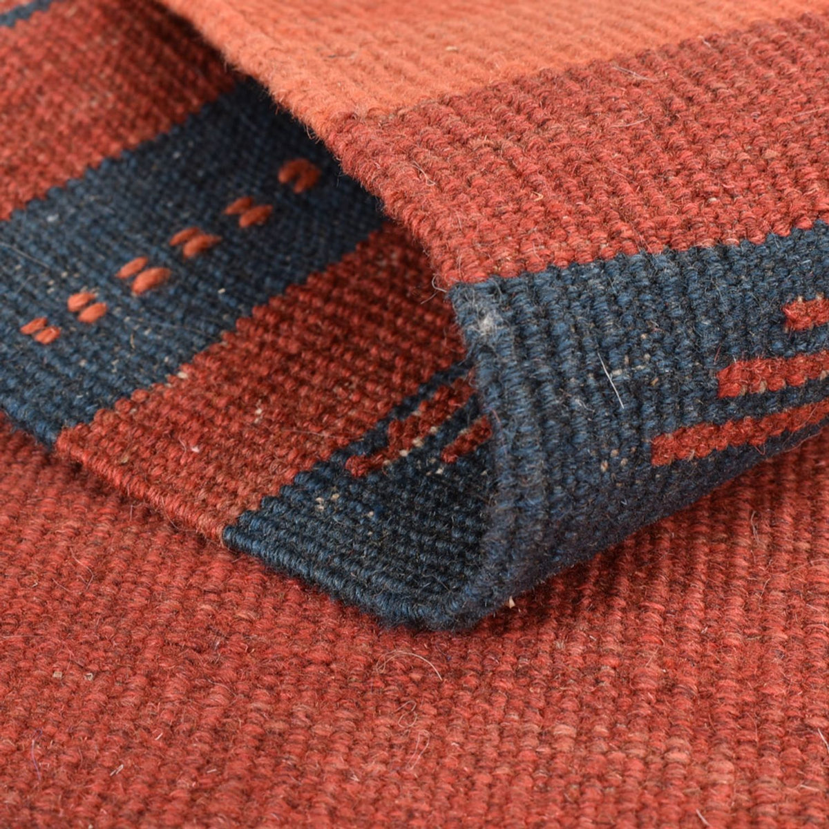 Kelim Teppich - Trendy - 89 x 73 cm - mehrfarbig