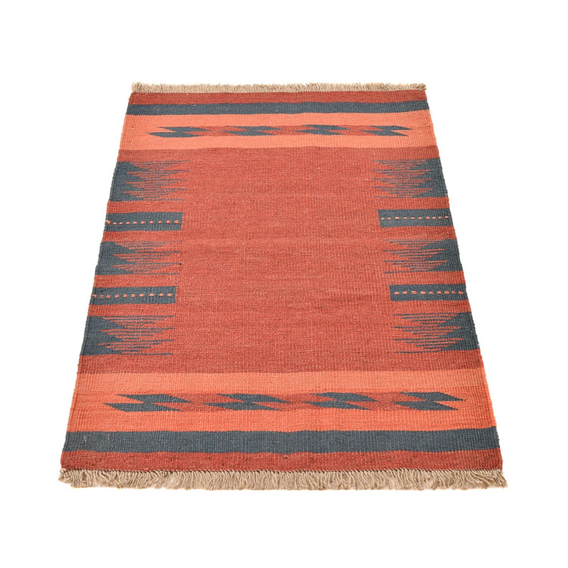Kelim Teppich - Trendy - 89 x 73 cm - mehrfarbig