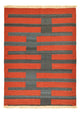 Kelim Teppich - Trendy - 144 x 107 cm - mehrfarbig
