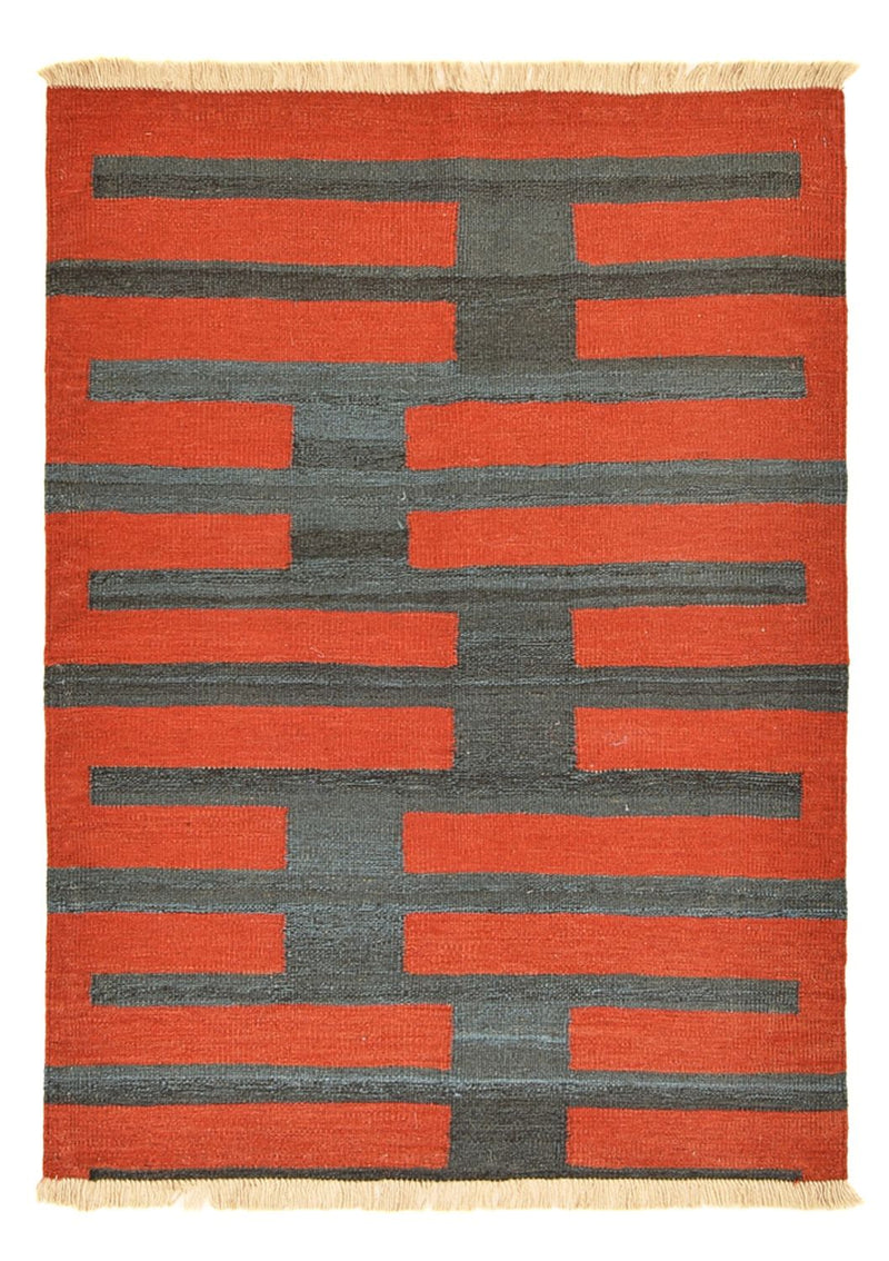Kelim Teppich - Trendy - 144 x 107 cm - mehrfarbig