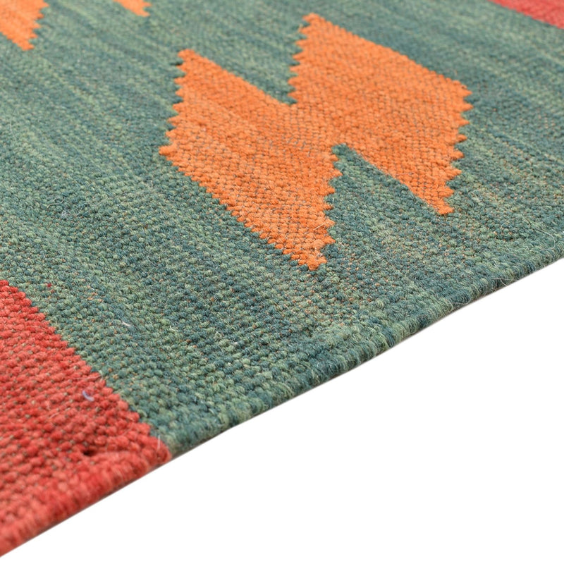 Kelim Teppich - Trendy - 212 x 146 cm - mehrfarbig