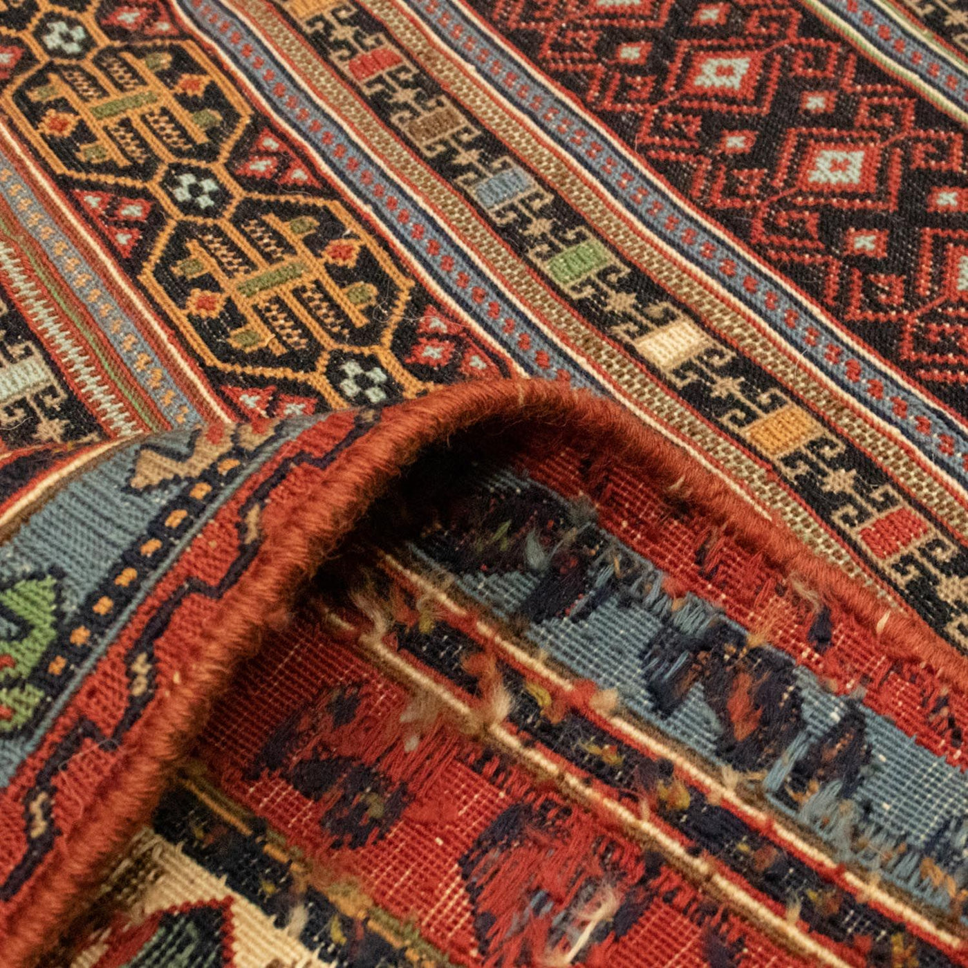Afshar Sirjan Tappeto 304x194cm - Tappeto persiano