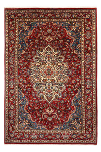 Tapis persan - Nomadic - 297 x 200 cm - rouge foncé