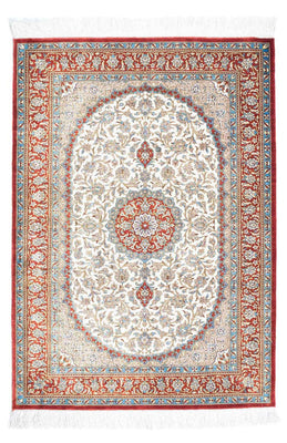 Perserteppich - Ghom 118 x 80 cm - beige