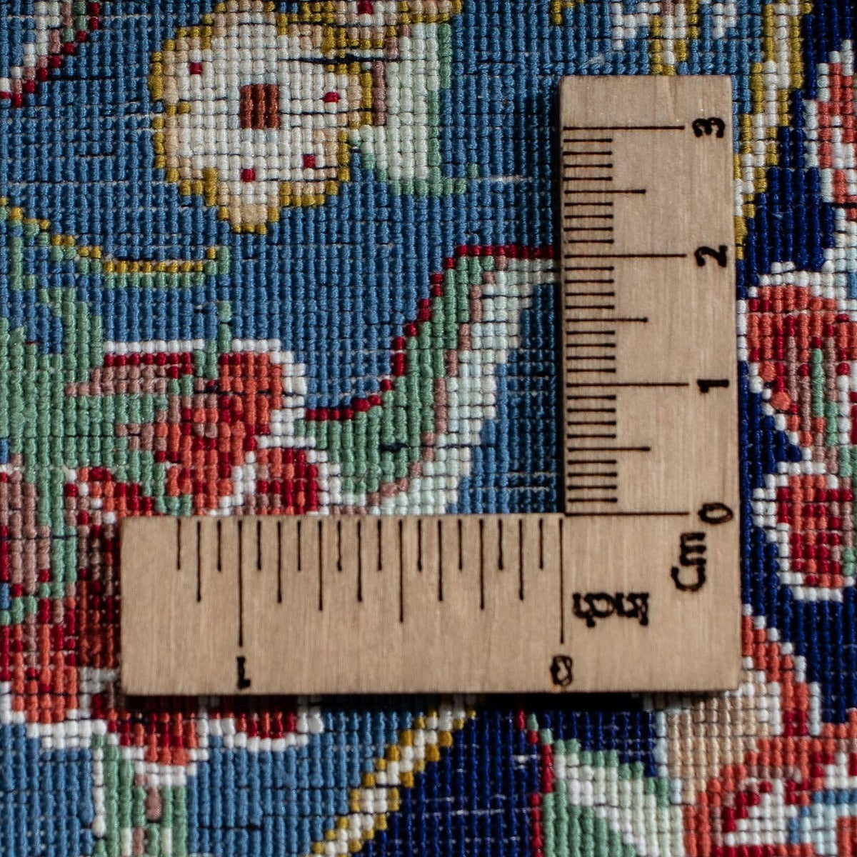 Seidenteppich - Ghom Seide - Premium 40 x 28 cm Fußmatte