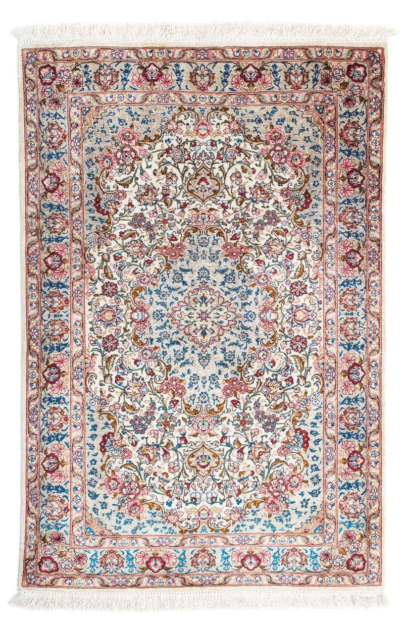 Perserteppich - Ghom 120 x 80 cm - beige