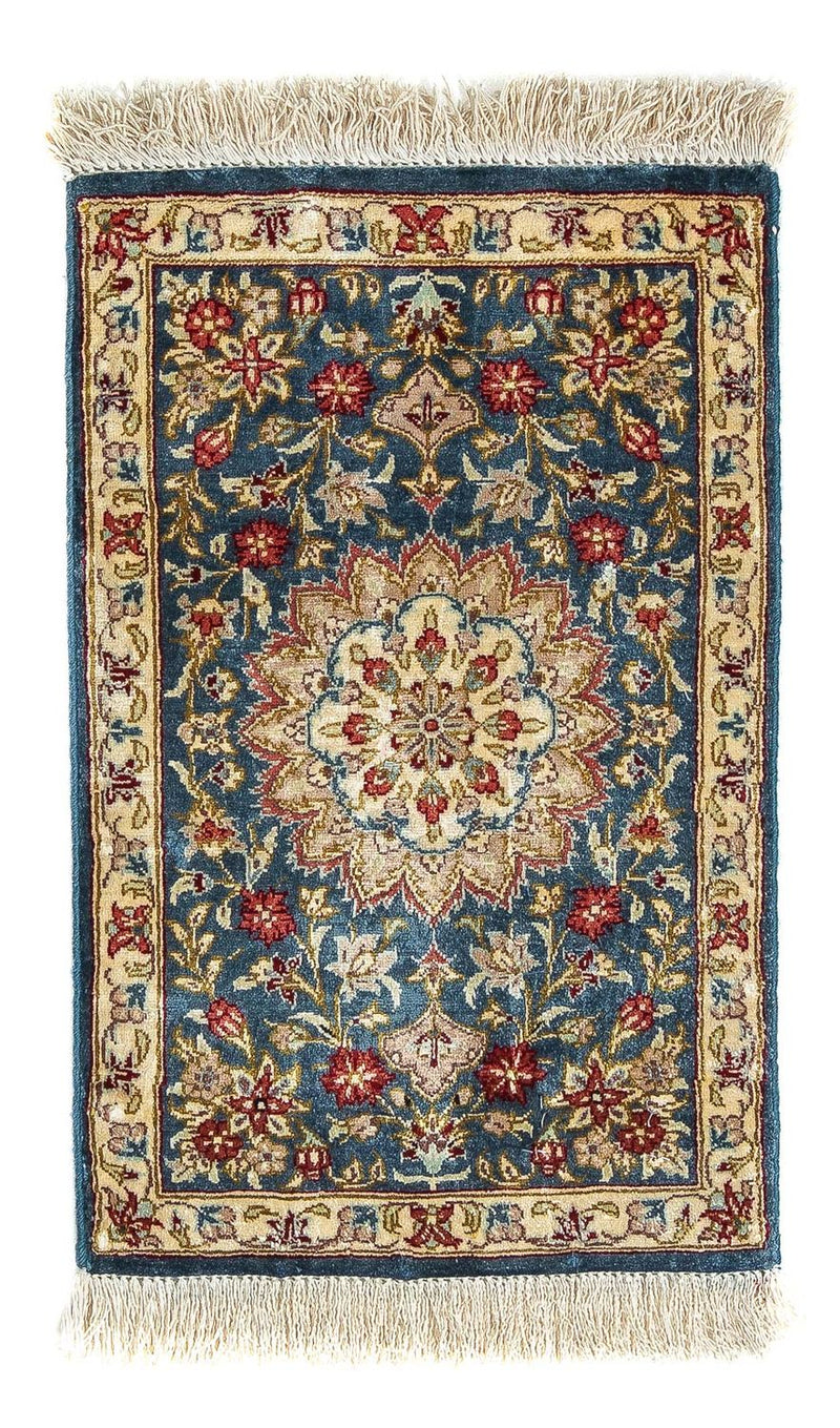 Seidenteppich - Ghom Seide - Premium 44 x 27 cm Fußmatte