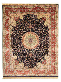 Tappeto orientale - Hereke - 402 x 303 cm - rosso scuro