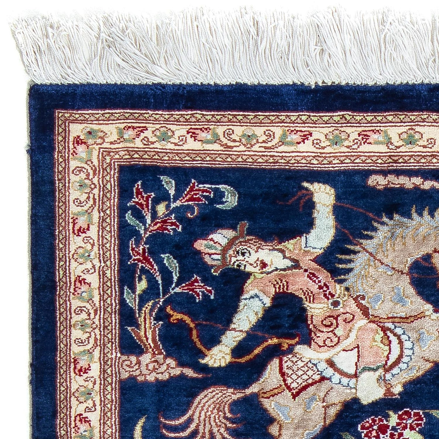 Ghom Teppich 87x55cm - Perserteppich