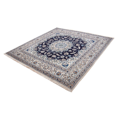 Nain Teppich 198x207cm - Perserteppich - dunkelblau