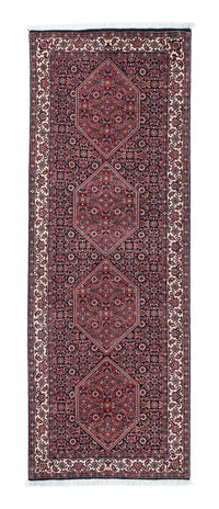 Tapis de couloir Tapis persan - Bidjar - 200 x 70 cm - bleu foncé