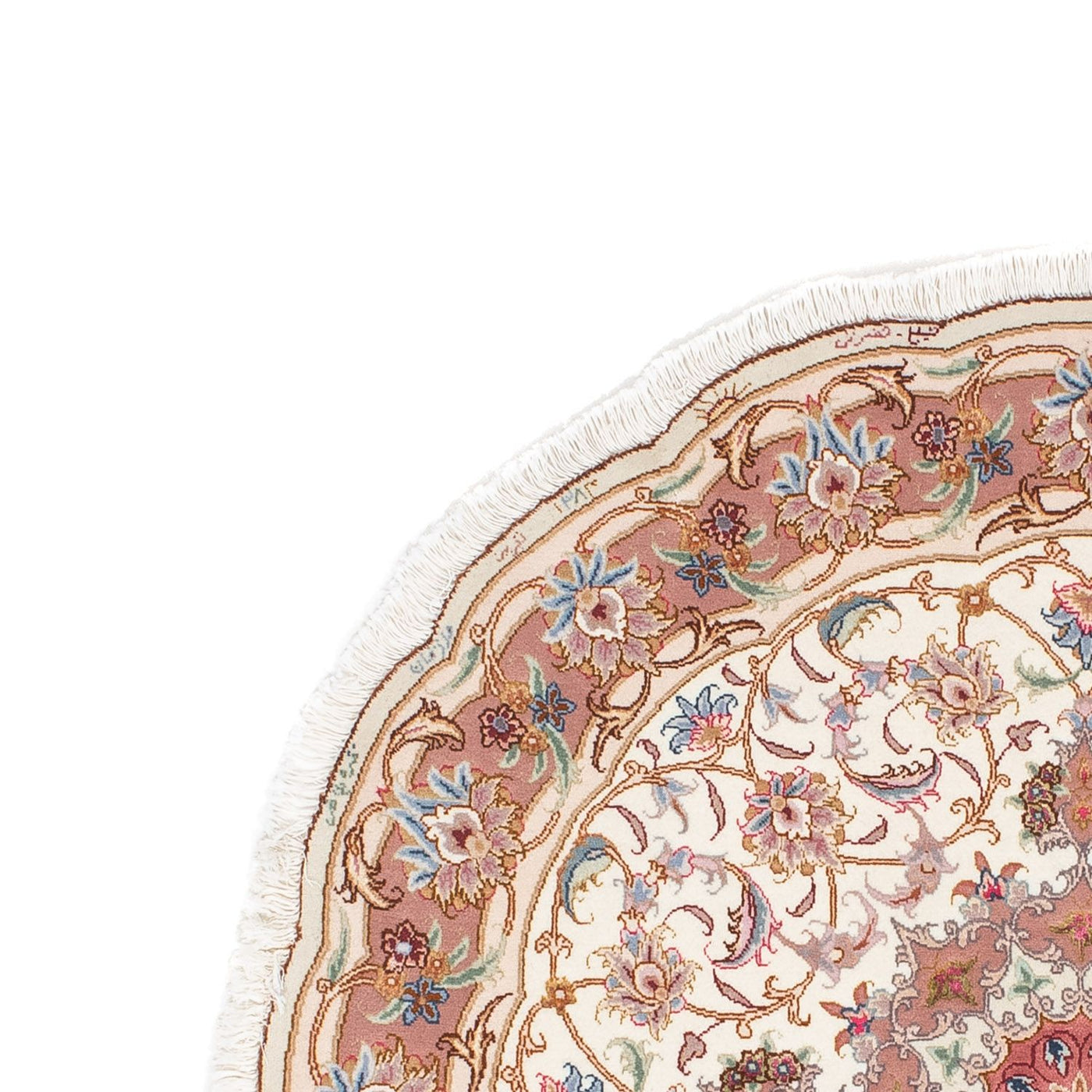 Tabriz - 50 Raj Tappeto 105x105cm - Tappeto persiano