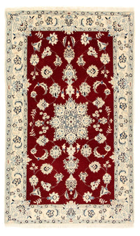 Tapis persan - Nain - Royal - 128 x 75 cm - rouge