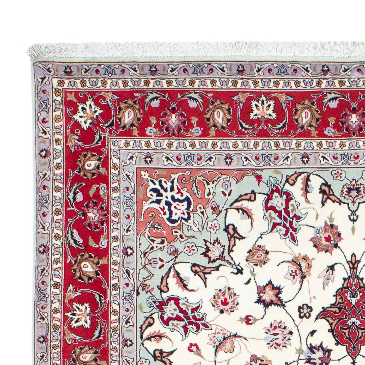 Täbriz - 50 Raj Teppich 200x154cm - Perserteppich