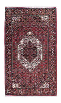 Tapis persan - Bidjar - 210 x 131 cm - rouge clair