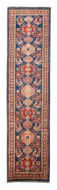 Tappeto corsia Tappeto Ziegler - Kazak - 298 x 78 cm - blu