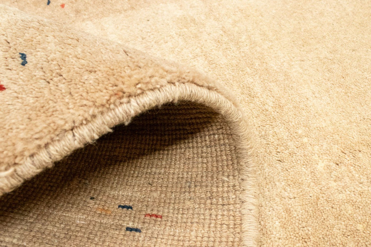 Gabbeh Teppich - Perser 298 x 88 cm - beige