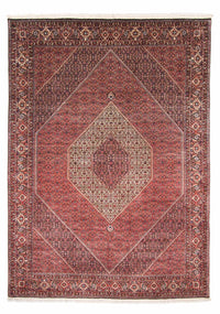 Tapis persan - Bidjar - 348 x 252 cm - rouge foncé
