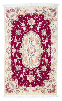 Tappeto Persero - Tabriz - Reale - 98 x 58 cm - rosso scuro