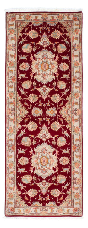 Perserteppich - Täbriz - Royal 208 x 80 cm Teppich Läufer
