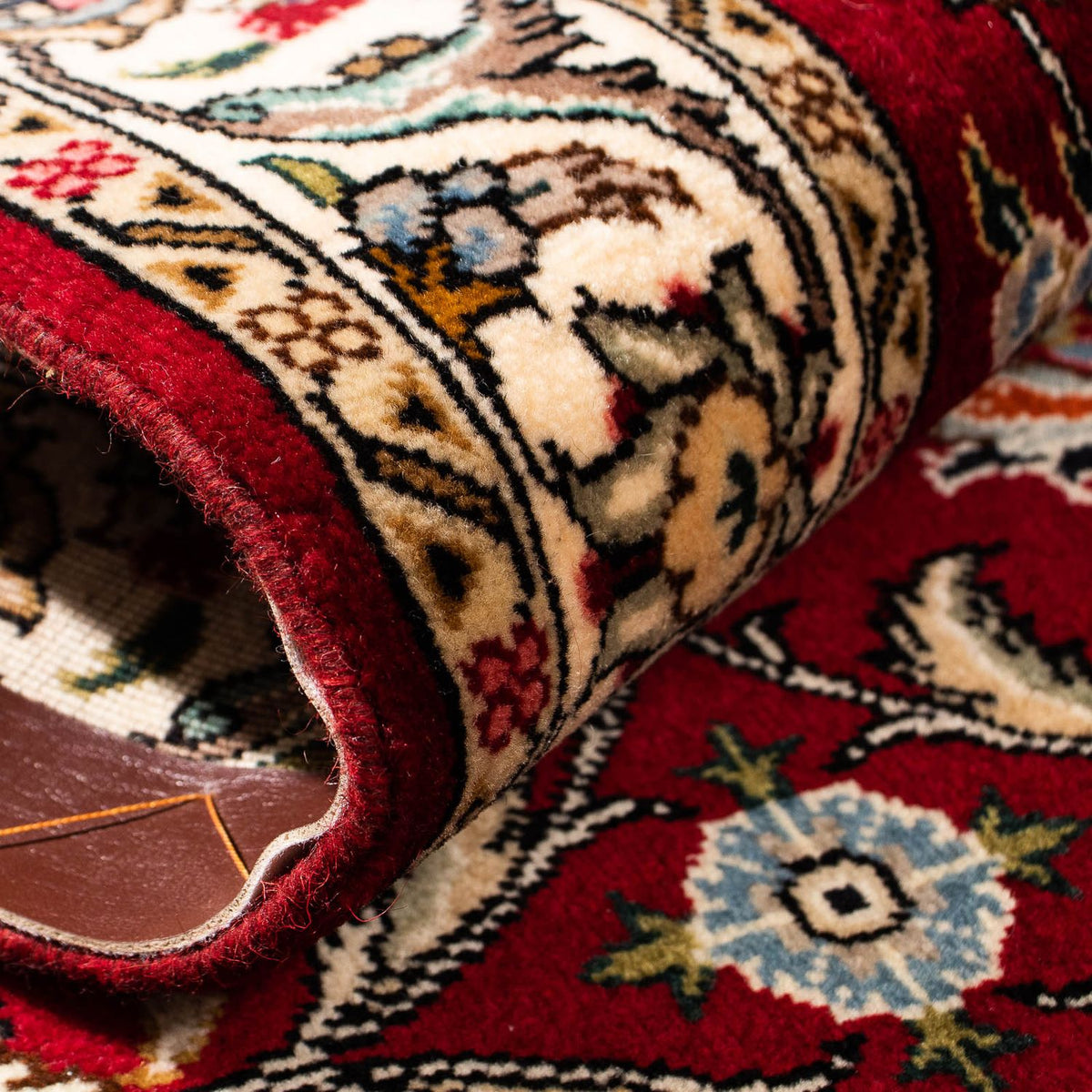 Perserteppich - Täbriz - Royal 312 x 77 cm Teppich Läufer