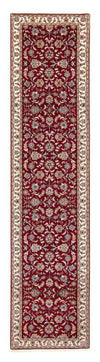 Tapis de Tabriz - 50 rangs Tapis 87x390cm - Tapis persan - rouge foncé - Tapis de couloir / Rouge foncé / 87 x 390 cm Tapis de couloir